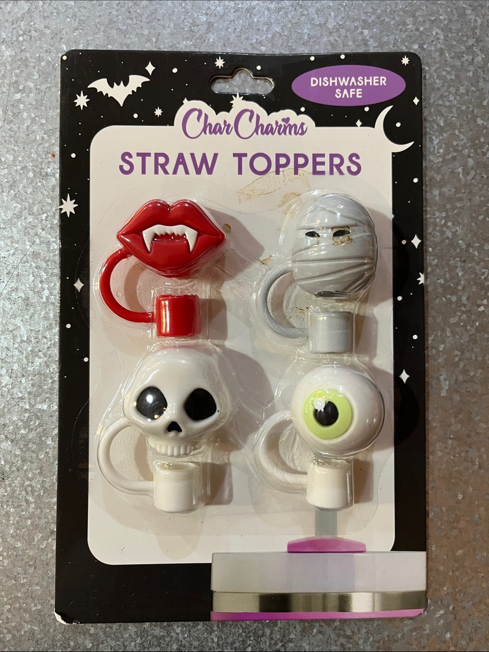 Char Charms Stanley straw toppers NEW